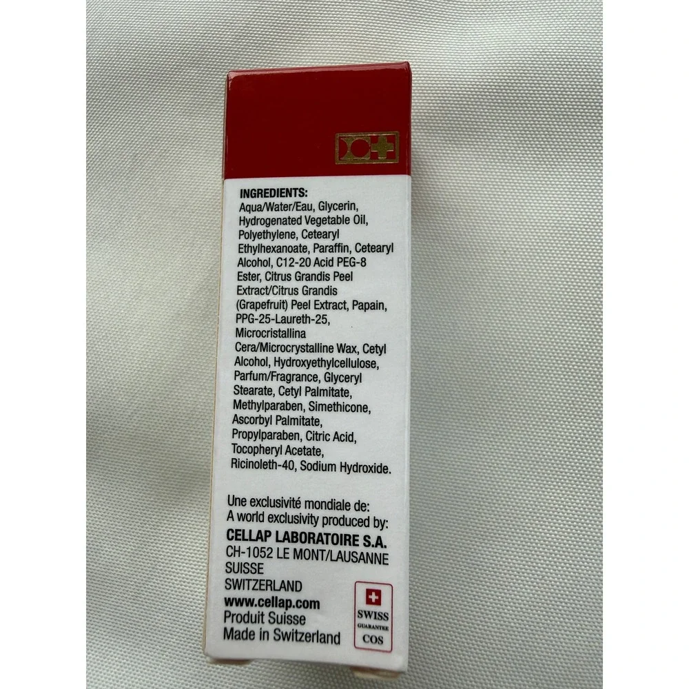 Cellcosmet Switzerland Exfoliant Dual Action Smooth Cream 5ml 0.18oz Travel Size